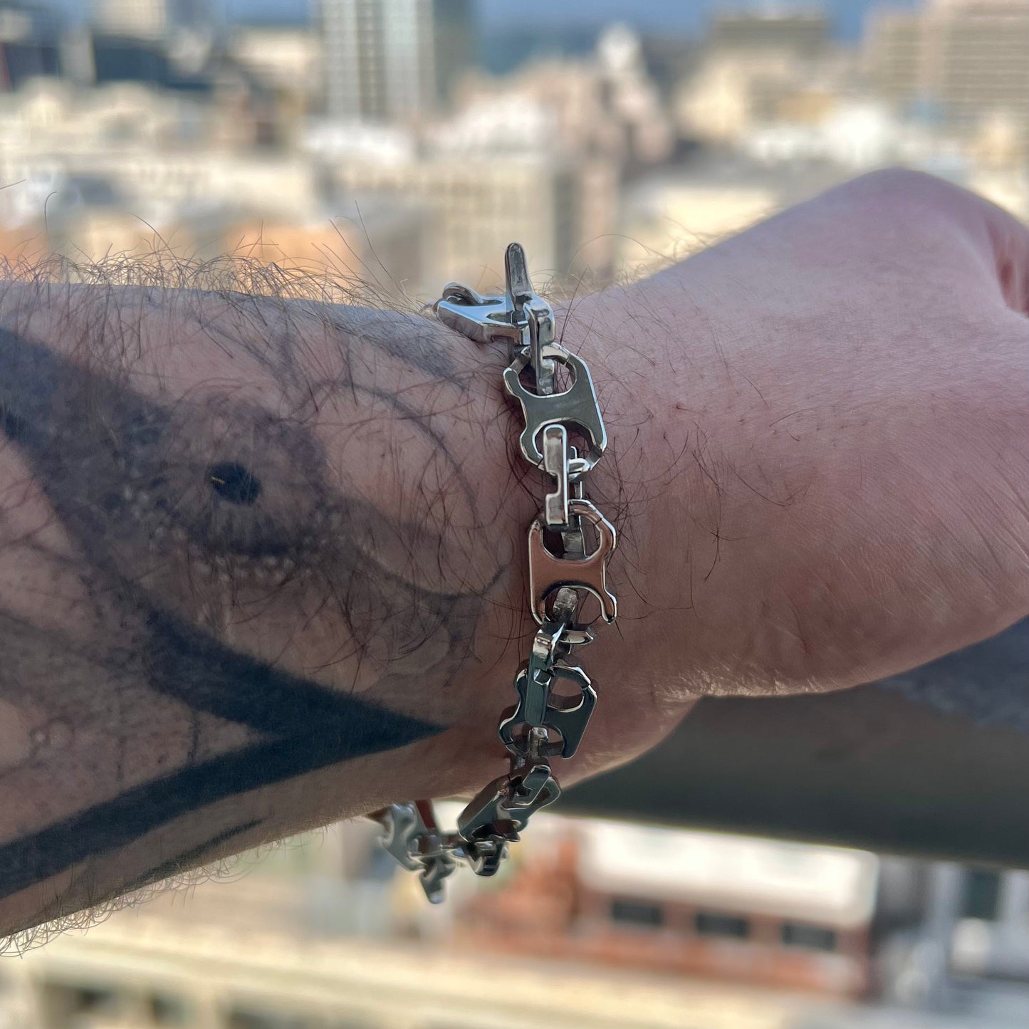 Chainsaw Link Bracelet