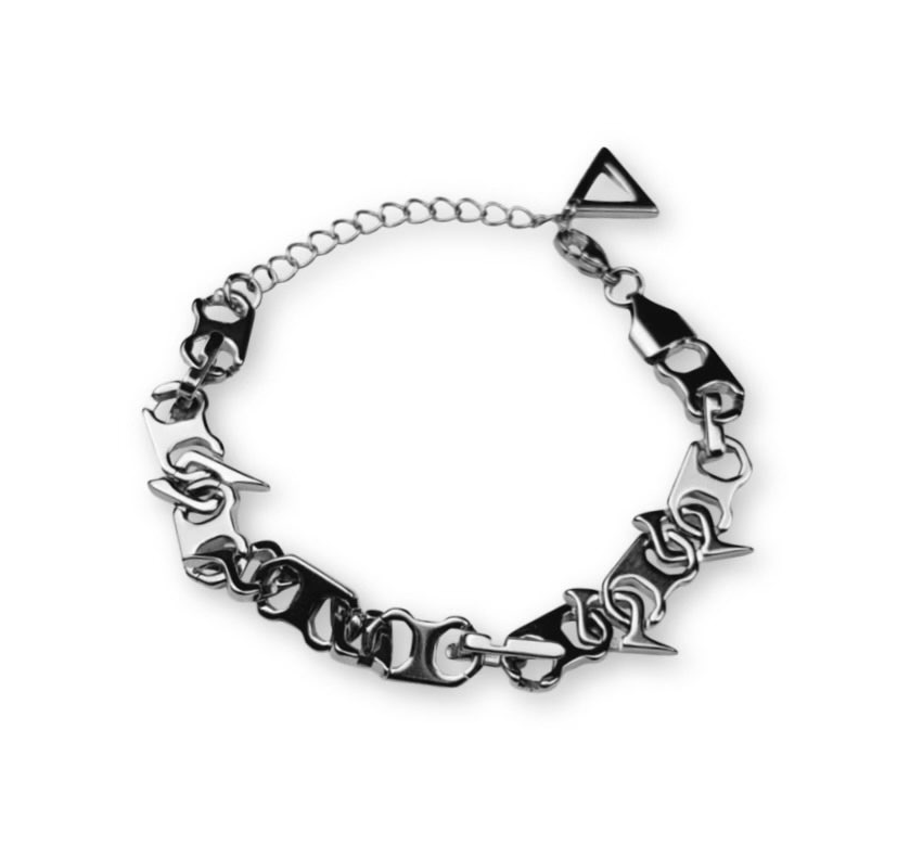 DJ.1 Gunmetal Chainsaw Link Bracelet