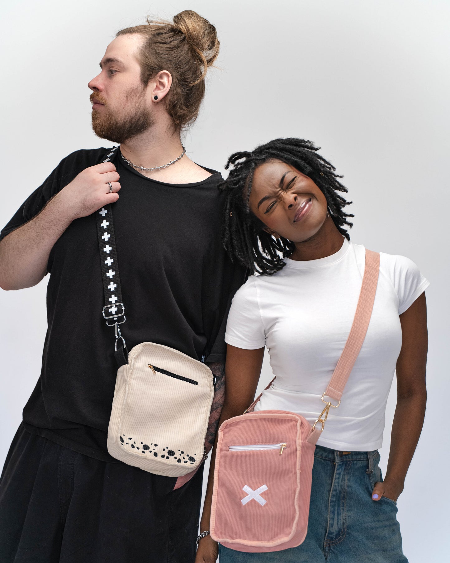 Reversible Doctor Crossbody Bag w/ Keychain