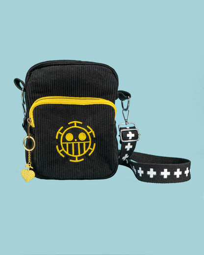 Reversible Surgeon Crossbody Bag w/ Keychain