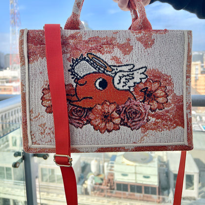 Pochi Jacquard Bag w/ Strap