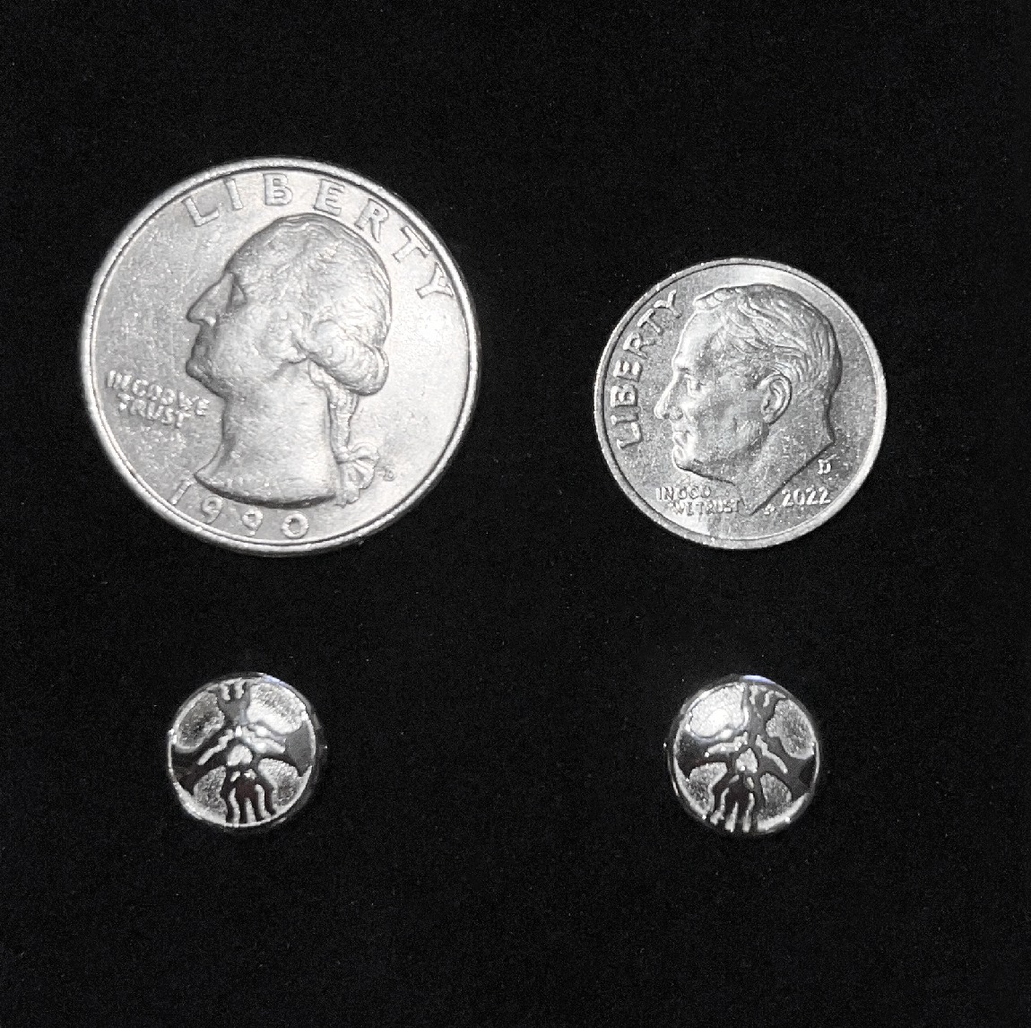 Punisher Earrings